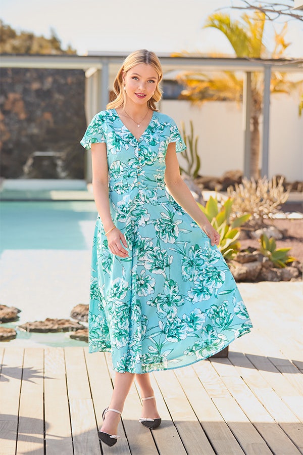 Larisa Floral Dress