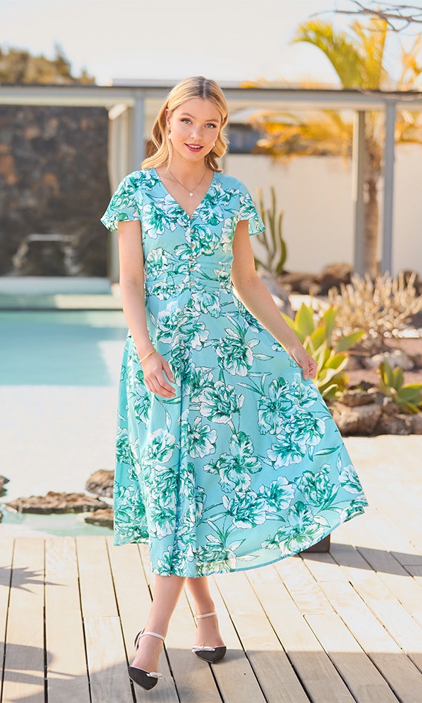 Larisa Floral Dress