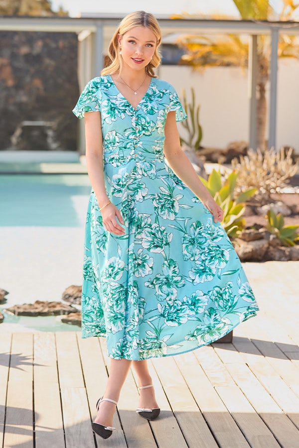 Larisa Floral Dress