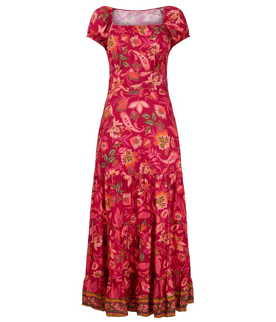 Marcella Printed Maxi Dress