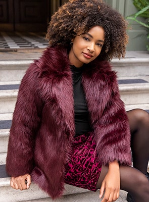 Fabulous Faux Fur Coat