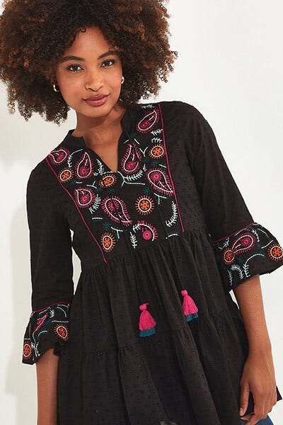 EMBROIDERED FESTIVAL TUNIC