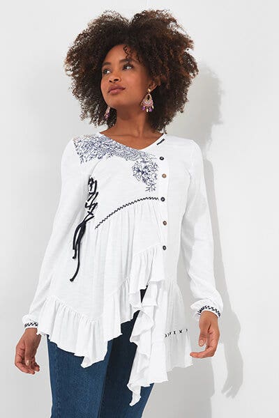 EXQUISITE EMBROIDERED TUNIC