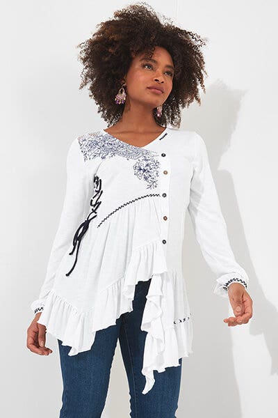 EXQUISITE EMBROIDERED TUNIC