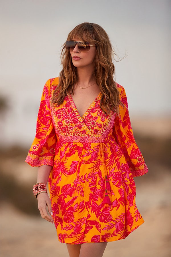 Heat of the Summer Embroidered Tunic
