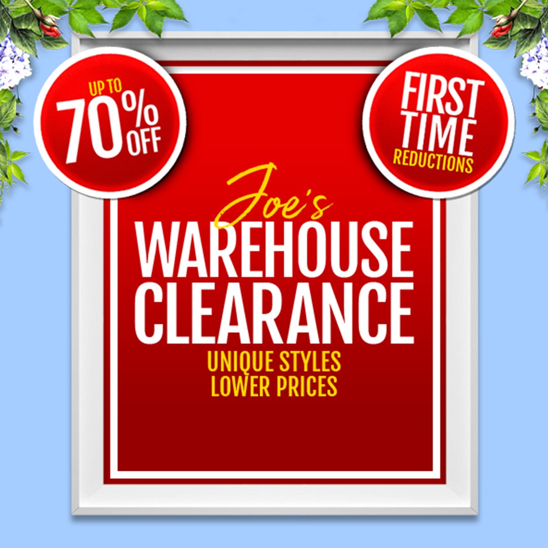 WAREHOUSE CLEARANCE