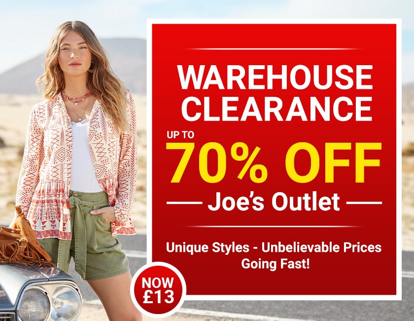 Joe Browns up to 70% off Summer Sale