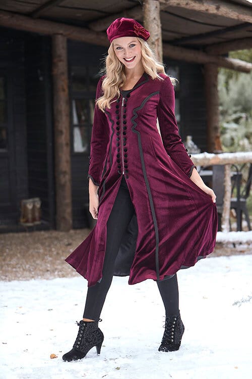 Victory Velvet Coat