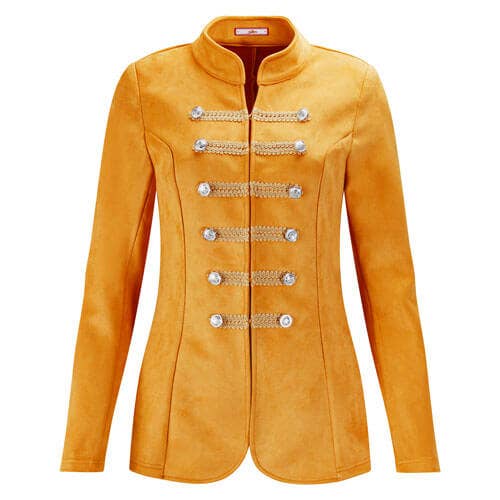 Suedette Military Jacket 