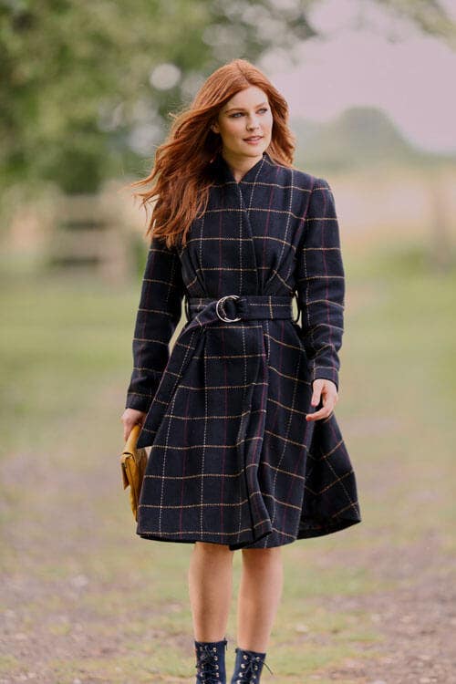 Unique Belted Coat