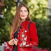 Enchanting Embroidered Jacket
