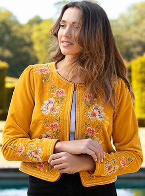 Embroidered Boutique Jacket