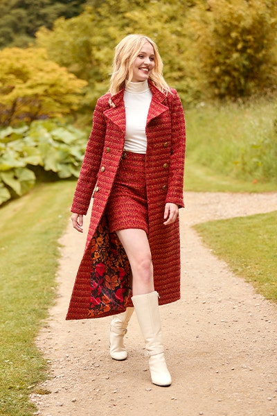 Tweed Coat on Sale