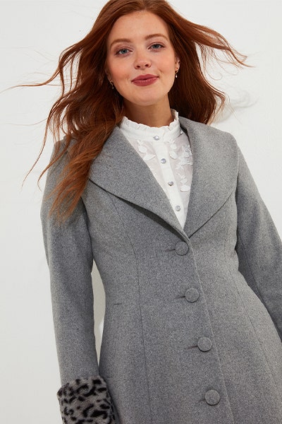 Winter Coat to wear with a summer dress