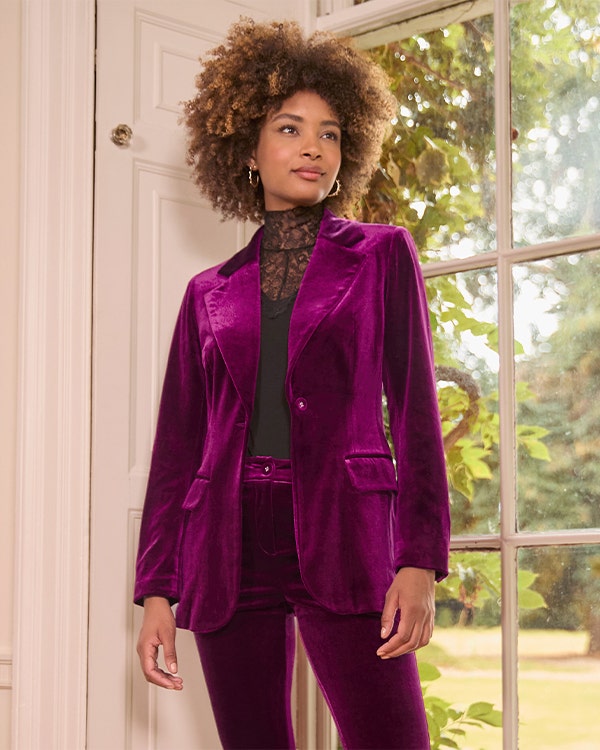 Women's tailored suit for a christening