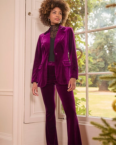 Womens tailored suit to wear to a wedding