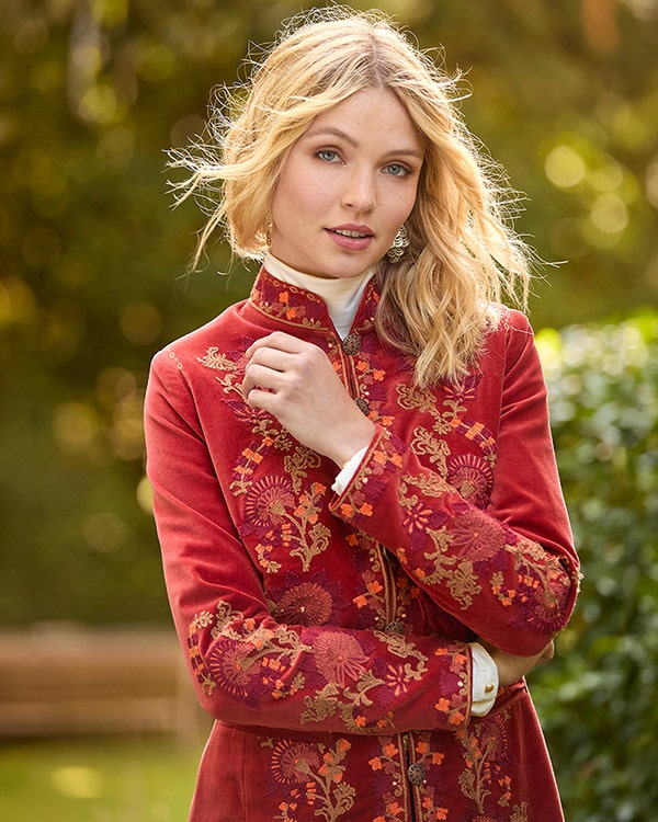 Women's Winter Christening Outfit
