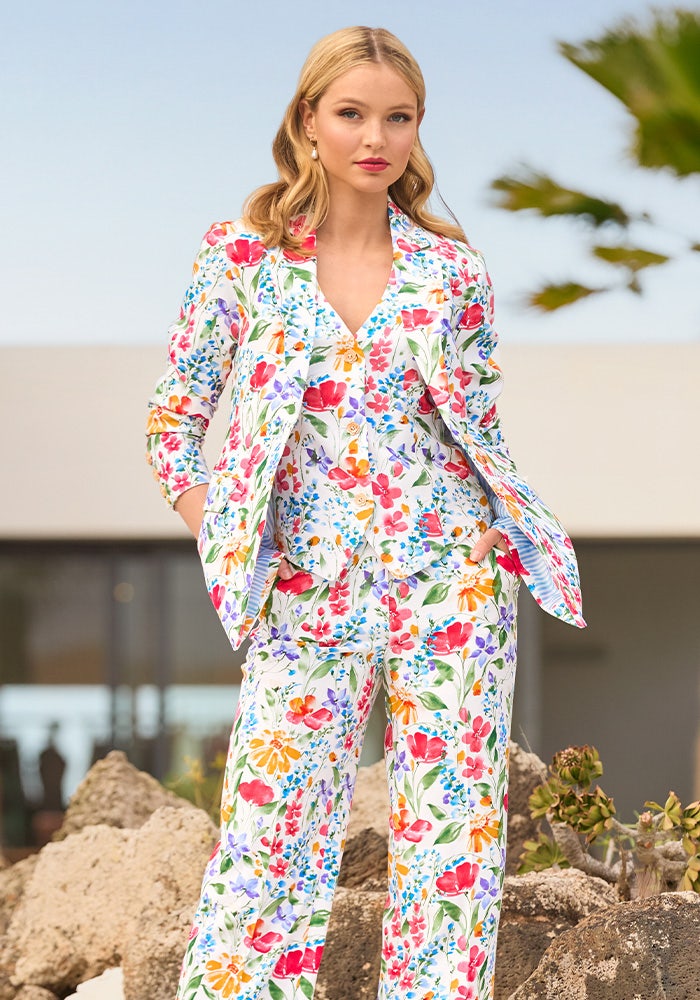 Fabulous Floral Waistcoat