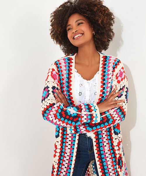 VALENTINA CROCHET CARDIGAN