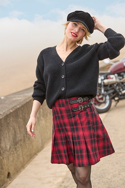 Lace Up Cardigan on Sale