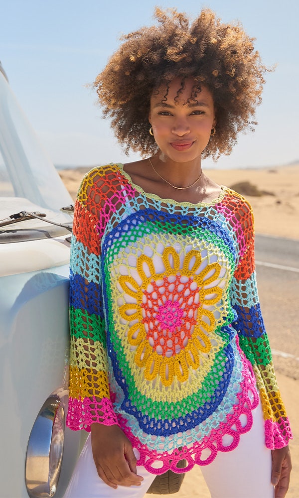 Summer Sun Crochet Jumper