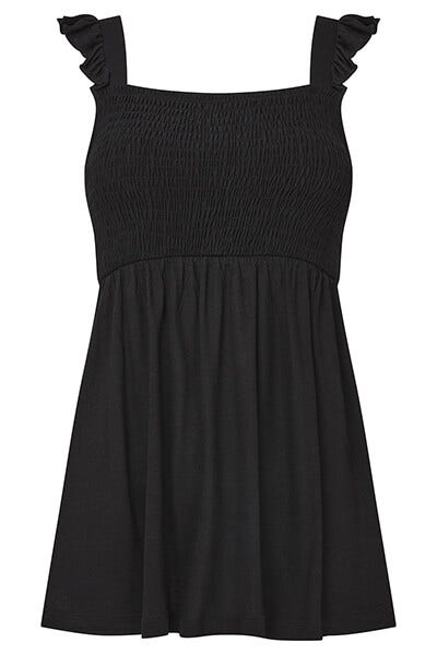 LOVELY SHIRRED TOP