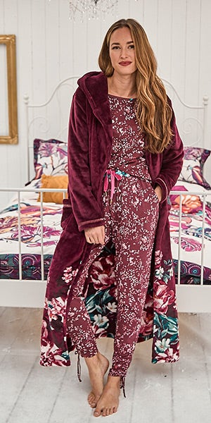 Floral Supersoft Dressing Gown