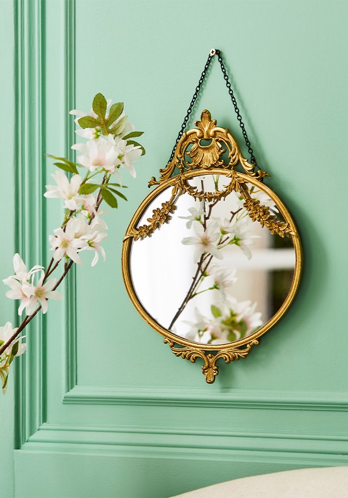 Ornate Hanging Mirror