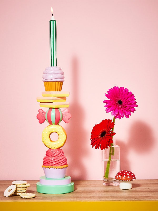 Stacked Sweets Candle Holder