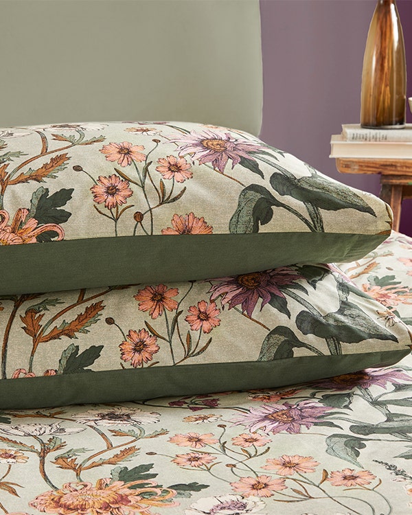 Tumble Drying Floral Bedding