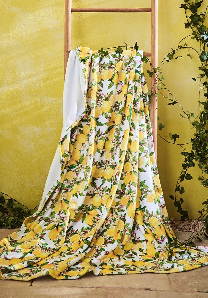 Large Lemons Blanket
