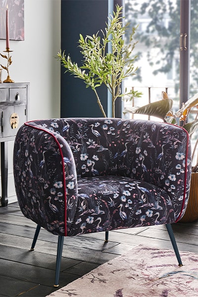 Nouveau Velvet Chair