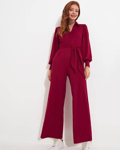 CHARMING ZIPPED JUMPSUIT