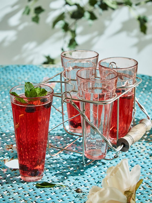 Picnic Set Glass Tumblers