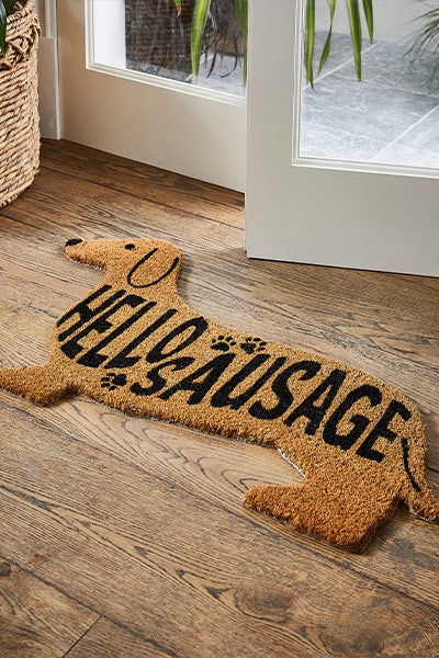 Super Sausage Dog Doormat