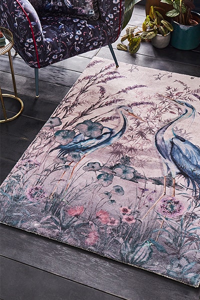 Bird Print Rug