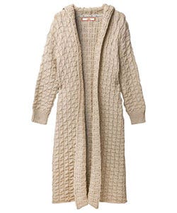 Chunky Knit Longline Cardigan