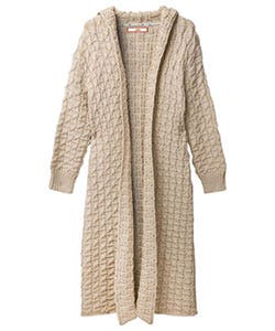 Chunky Knit Longline Cardigan