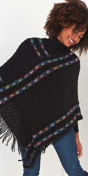 Shadow Side Funky Poncho