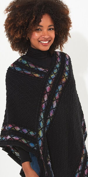 Shadow Side Funky Poncho