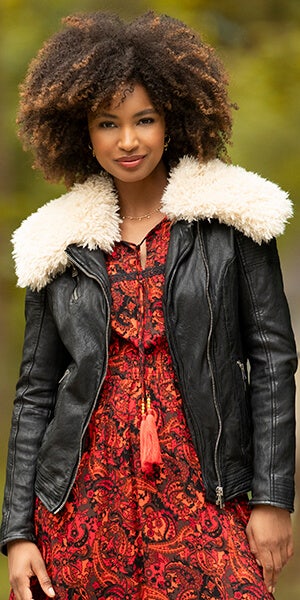 Retro Shaggy Collar