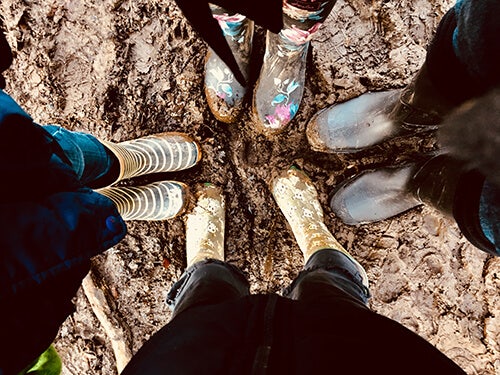 Festival wellies