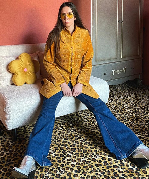 clonel mustard inspired jacket