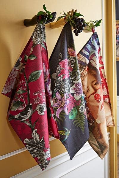 History Clash Set Of 3 Teatowels 